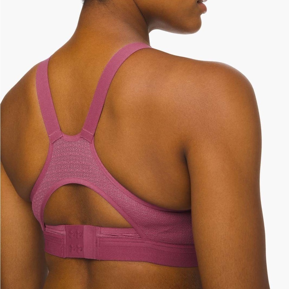 Lululemon Awake to Lace Bra Women’s Plumful/Smoky Blush Mauve Athletic Size 32C - Picture 4 of 8
